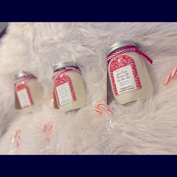 FBF Candle C Other - Santa’s Favorite Ho Ho Ho! 14 oz, 100% soy wax candles.